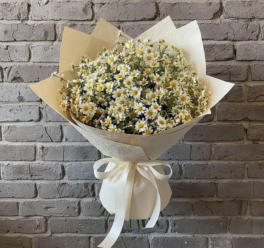 Букет цветов из: Ромашки в Большеустьикинское