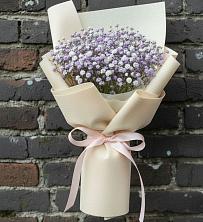 Букет цветов из:  Гипсофила в Большеустьикинское