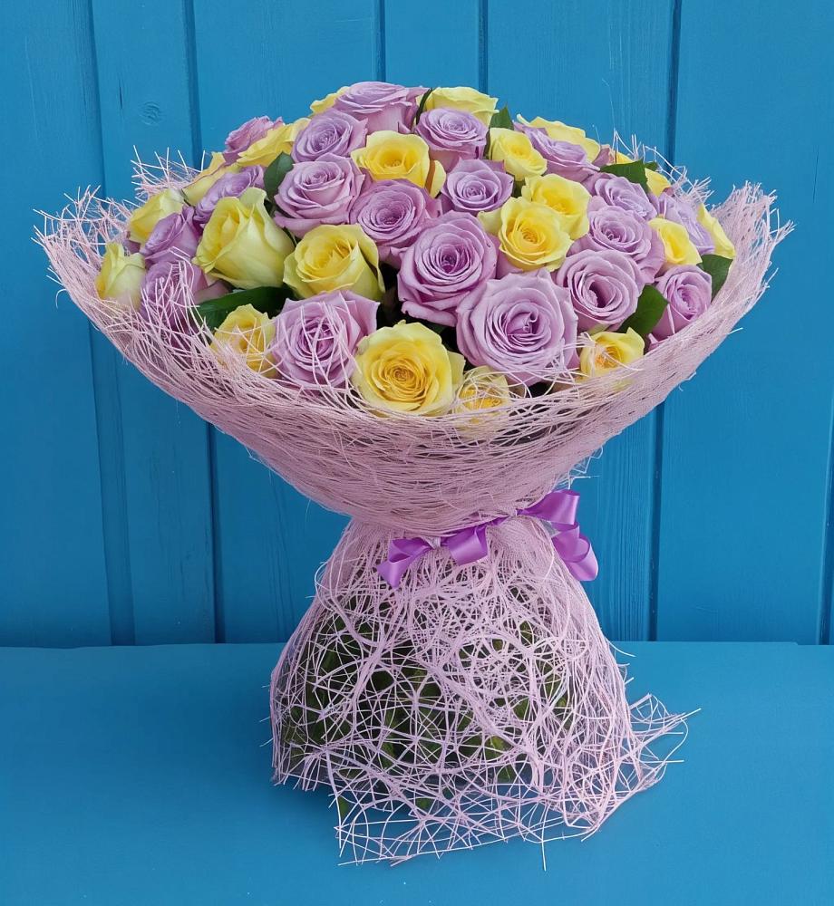 Букет 101 Волшебный Миг в Большеустьикинское