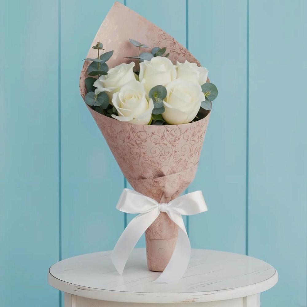 Букет цветов из: Розы в Большеустьикинское