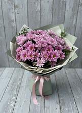 Букет цветов из:  Хризантемы в Большеустьикинское