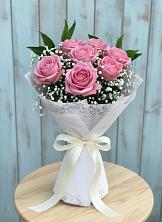 Букет цветов из:  Розы в Большеустьикинское