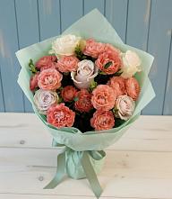 Букет цветов из:  Розы в Большеустьикинское