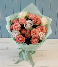 Букет цветов из:  Розы в Большеустьикинское