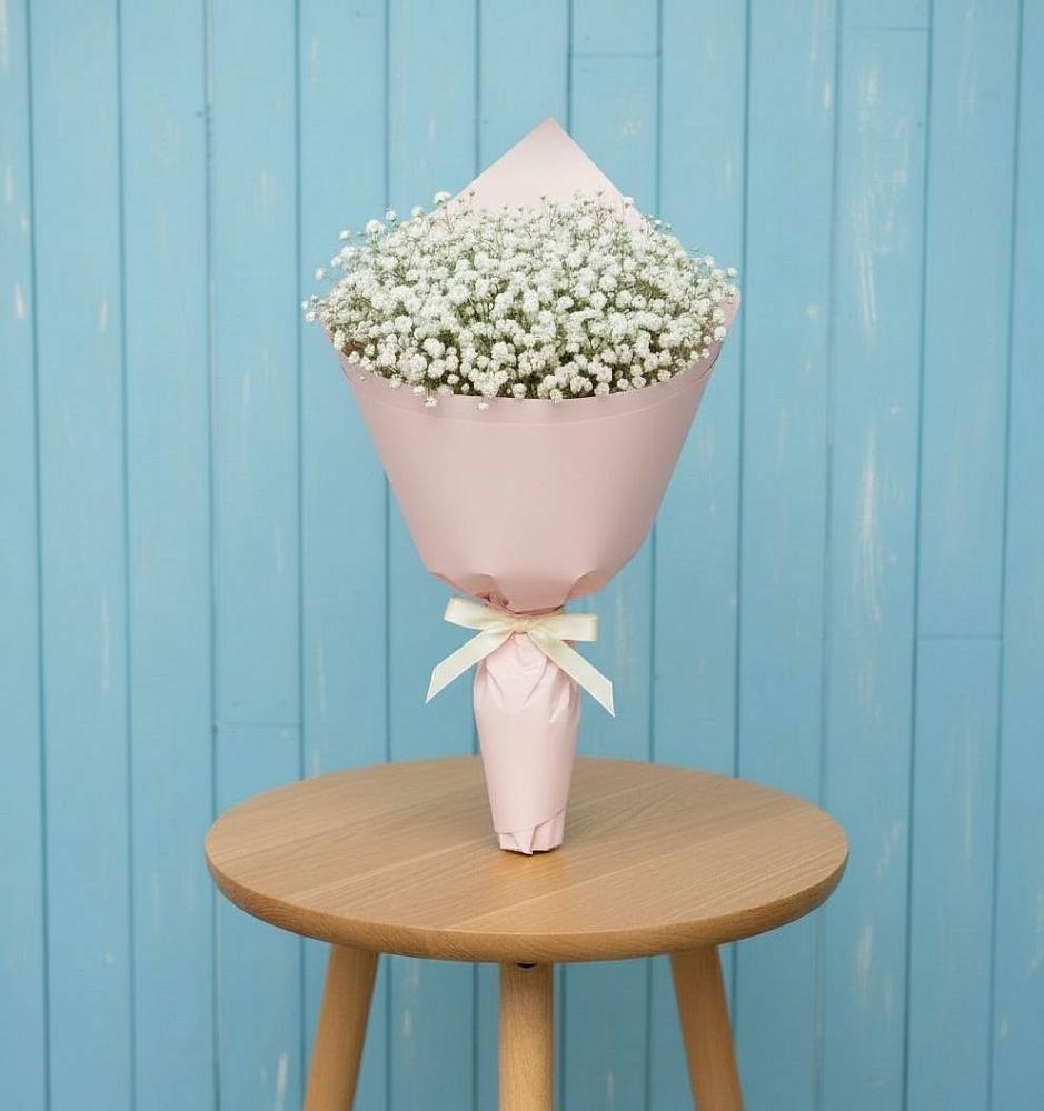 Букет цветов из: Гипсофила в Большеустьикинское