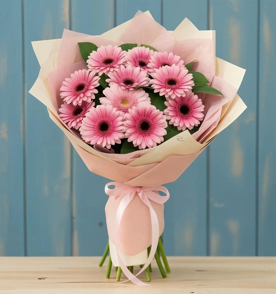 Букет цветов из: Герберы в Большеустьикинское