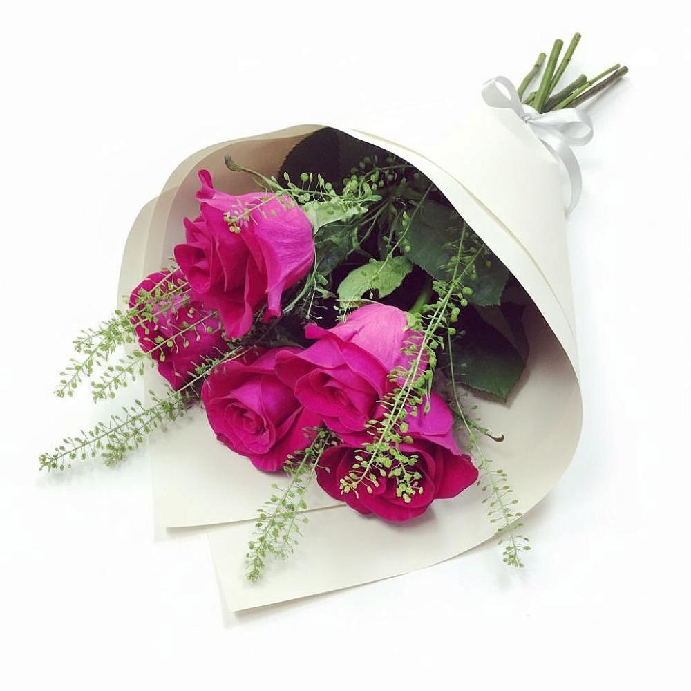 Букет цветов из: Розы в Большеустьикинское