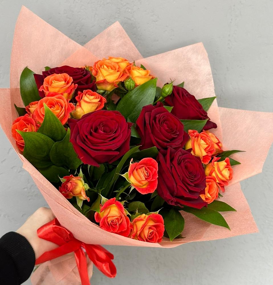 Букет Любовь и восторг в Большеустьикинское