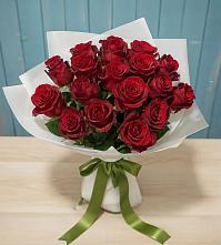 Букет Красные розы в Большеустьикинское
