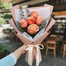 Букет цветов из:  Розы в Большеустьикинское