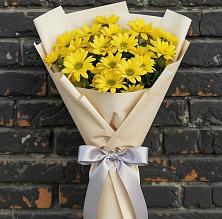 Букет цветов из:  Хризантемы в Большеустьикинское