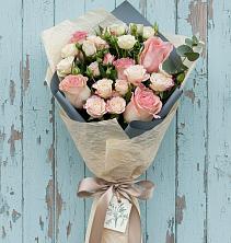 Букет цветов из:  Розы в Большеустьикинское