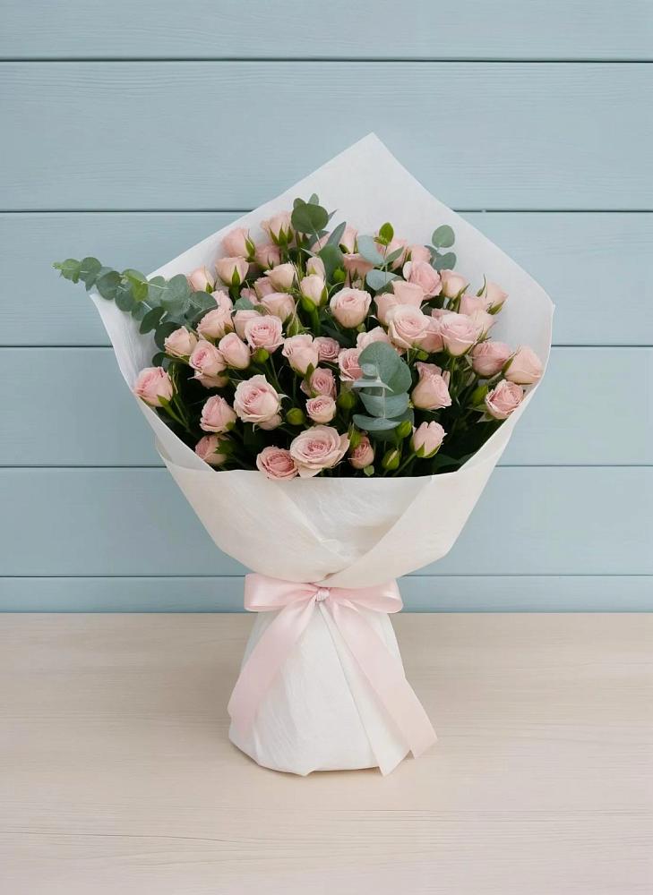 Букет цветов из: Розы в Большеустьикинское