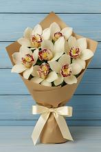 Букет цветов из:  Орхидеи и Розы в Большеустьикинское