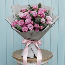 Букет цветов из:  Розы в Большеустьикинское